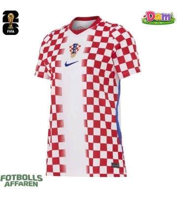 Kroatien Hemmatröja Kvinnor VM 2026 Kortärmad